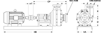 CHEM-GARD® CG Horizontal Centrifugal Pumps - 2